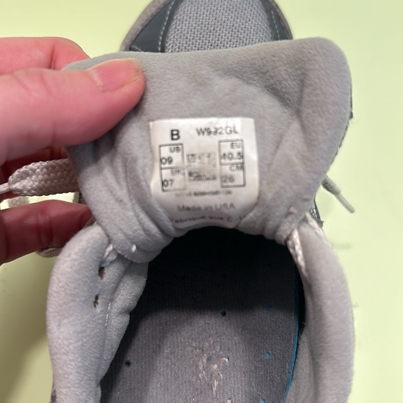Women’s New Balance 992 core running shoe in grey size 9 - Picture 6 of 7